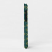 Boho Celestial Sun Stars Personalisiert Aquamarin Case-Mate iPhone Hülle (Hinten/Links)