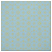 Boho Celestial Sun Stars Sky Blue Stoff (Muster)