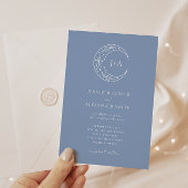 Boho Celestial Wedding Einladung