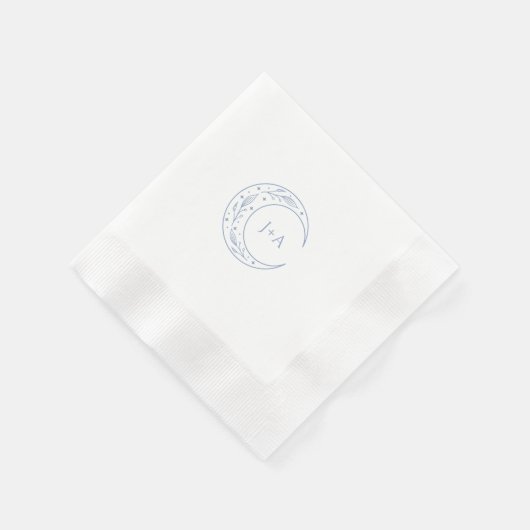 Boho Celestial Wedding Serviette (Ecke)