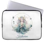Boho Celestial Witchy Name Laptopschutzhülle (Vorderseite)