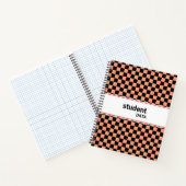 Boho Checkerboard Binder | Trendy Back to School  Notizblock (Innenseite)