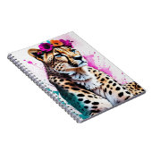 Boho Cheetah Notebook Journal Notizblock (Rechte Seite)