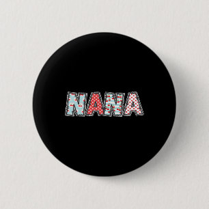 Boho Cherry Grandma Nana Halloween-Kostüm Button