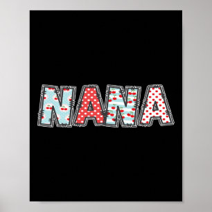 Boho Cherry Oma Nana Halloween Kostüm  Poster