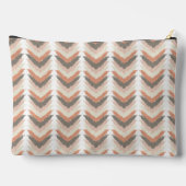 Boho Chevron Zubehörtasche (Rückseite)