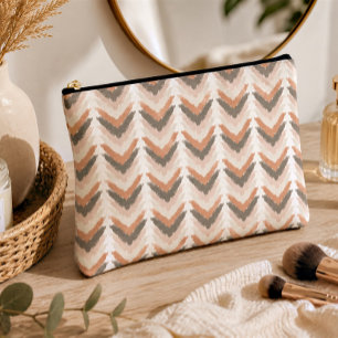 Boho Chevron  Zubehörtasche