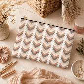 Boho Chevron Zubehörtasche