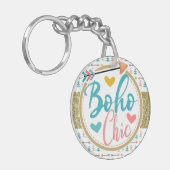 Boho Chic Arrows Girly Romantic Shabby Schlüsselanhänger (Vorderseite links)