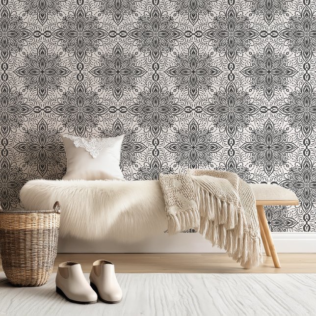 Boho Chic Barrett Mandala Tapete (Von Creator hochgeladen)