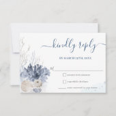 Boho chic Beach Hochzeit in Urlaubsort RSVP Card Karte (Vorderseite)