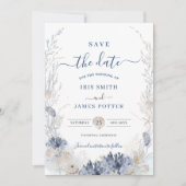 Boho Chic Beach Resort Hochzeit in Urlaubsort Save The Date (Vorderseite)