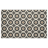 Boho Chic Black & Beige Geometric Pattern Stoff (Fat Quarter (45,7 x 55,9 cm))