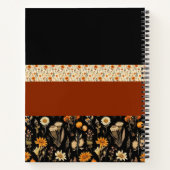 Boho-Chic Black & Rust Bullet Journal Notizblock (Rückseite)