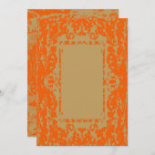 Boho Chic Blank Einladungskarte für Personalisieru Einladung (Vorne/Hinten)