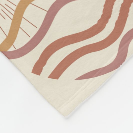 Boho Chic Blanket | Gemütliches künstlerisches Des Fleecedecke (Ecke)