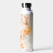 Boho-Chic-Blumen-Wasserfarbe Trinkflasche (Links)