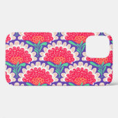 Boho Chic Blütendruck Vintag. Case-Mate iPhone Hülle (Rückseite (Horizontal))