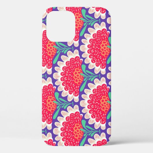 Boho Chic Blütendruck Vintag. Case-Mate iPhone Hülle (Rückseite)