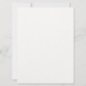 Boho Chic Botanical Greenerity Gästebuchsignatur (Rückseite)