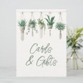 Boho Chic Botanische Grünanlagen (Stehend Vorderseite)