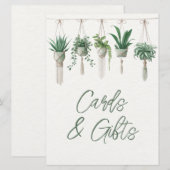 Boho Chic Botanische Grünanlagen (Vorne/Hinten)