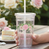 Boho Chic Brautparty Acryltrinkbecher