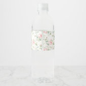 Boho chic Bugbaby Duschwasser Flaschen Etiketten (Rückseite)