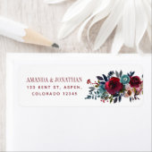 Boho Chic Burgund und Hochzeit im Herbst der Marin (Insitu)