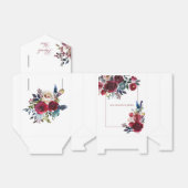 Boho Chic Burgund und Hochzeit im Herbst der Marin Geschenkschachtel (Ungefaltet)