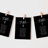 Boho Chic COLOR EDITABLE Hanging Chart Einladung