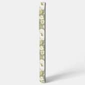 Boho Chic Cream and Sage Green Botanical Florals Samsung Galaxy Hülle (Rückseite (Horizontal))