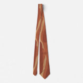 Boho Chic Earthy Wirbel Neck Tie Krawatte (Rückseite)