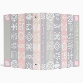 Boho-chic Ethnic 16. Geburtstagsparty Gästebuch 2,5 Cm Ordner