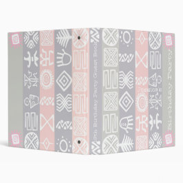 Boho-chic Ethnic 19. Geburtstagsparty Gästebuch 2,5 Cm Ordner