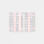 Boho-chic Ethnic African Design Post-it Post-it Klebezettel (Vorderseite)