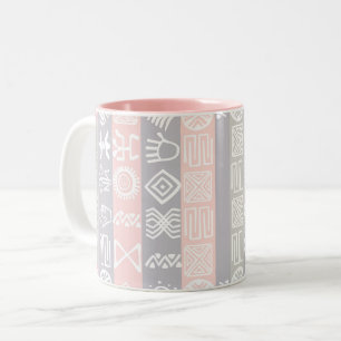 Boho-chic Ethnic Personalisiert 15. Geburtstag Tas Zweifarbige Tasse