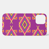 Boho Chic: Ethnische nahtlose Ornamente Case-Mate iPhone Hülle (Rückseite (Horizontal))