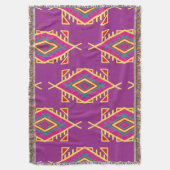 Boho Chic: Ethnische nahtlose Ornamente Decke (Vorderseite Vertikal)