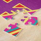 Boho Chic: Ethnische nahtlose Ornamente Puzzle (Seite)