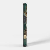 Boho chic floral mandala iPhone Fall Hülle (Rechte Seite)