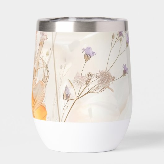 Boho Chic Floral Watercolor (Rückseite)