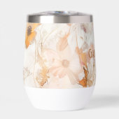 Boho Chic Floral Watercolor Monogram (Vorderseite)