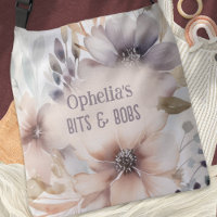 Boho Chic Florals Blätter Name Baby