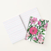 Boho-Chic-Gartendesign mit Blumen Notizblock (Innenseite)