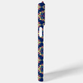 Boho-Chic geometrisches Blumenmuster Case-Mate iPhone Hülle (Rückseite / Rechts)