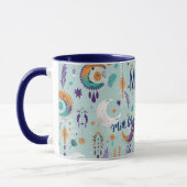 Boho-Chic-Individualisierte Tasse mit himmlischen (Links)