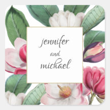 Boho Chic Magnolia Blumenbraut und Bräuche