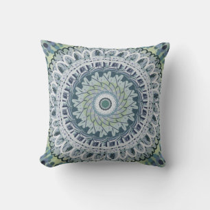 Boho-chic-Mandala-Punkt-Kunst-Design Kissen