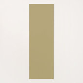 Boho Chic Mehrfarbige Blumen mit Blättern auf Beig Yogamatte (Rückseite)